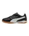 PUMA King Liga IN Fu&szlig;ballschuhe - schwarzsilber