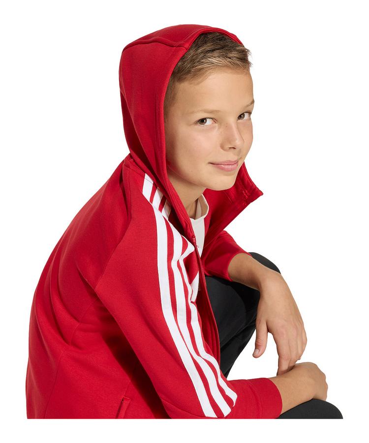 adidas adidas Tiro 26 League Kapuzenjacke Kids Trainingsjacke Kinder - rotweiss - 1 | SportScheck