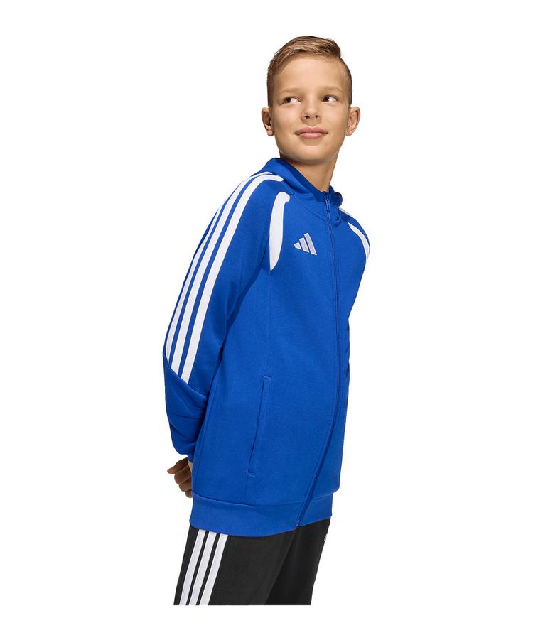 adidas adidas Tiro 26 League Kapuzenjacke Kids Trainingsjacke Kinder - blauweiss - 1 | SportScheck
