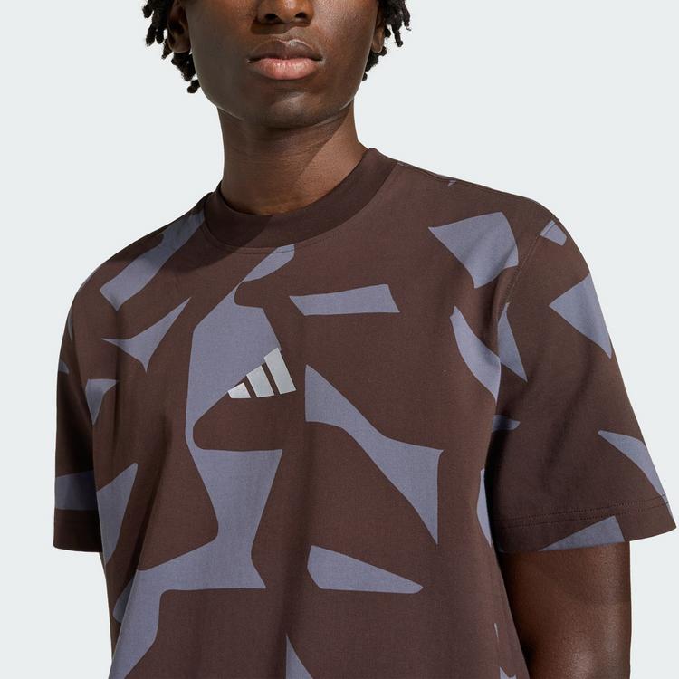 adidas adidas AMG CAMO SHORT SLEEVE T-Shirt Printshirt Herren - Aurora Coffee / Aurora Onix - 0 | SportScheck