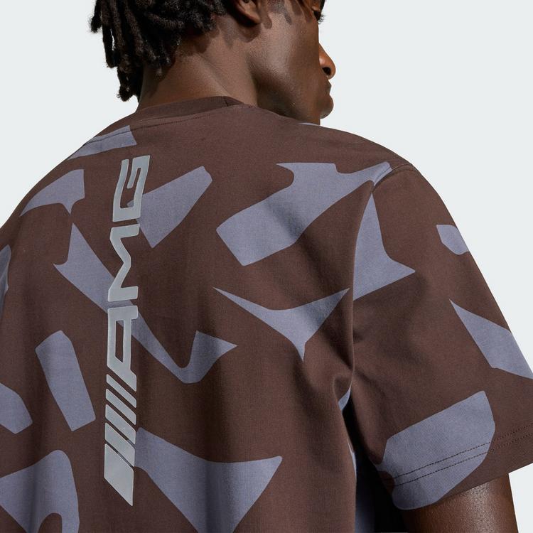 adidas adidas AMG CAMO SHORT SLEEVE T-Shirt Printshirt Herren - Aurora Coffee / Aurora Onix - 1 | SportScheck