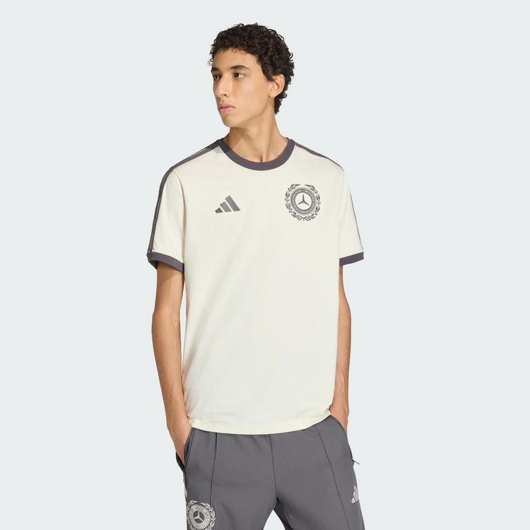 adidas adidas MERCEDES - AMG PETRONAS FORMULA 1 TEAM Funktionstop Herren - Off White / Granite - 0 | SportScheck