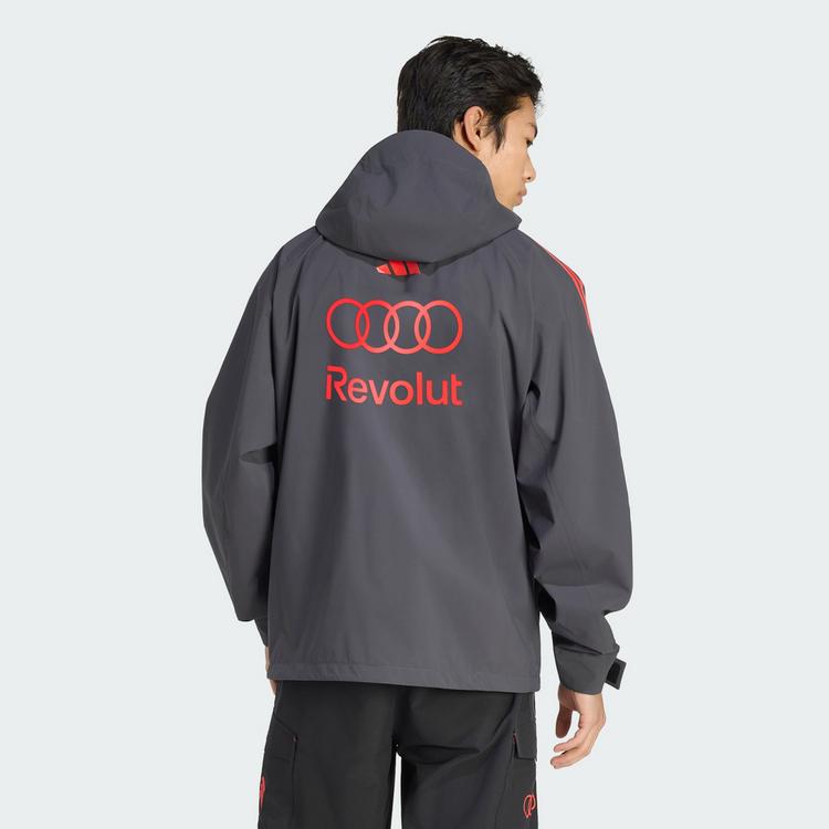 adidas adidas AUDI REVOLUT F1 TEAM MECHANICS Fahrradjacke Herren - Utility Black / Hi-Res Red - 1 | SportScheck