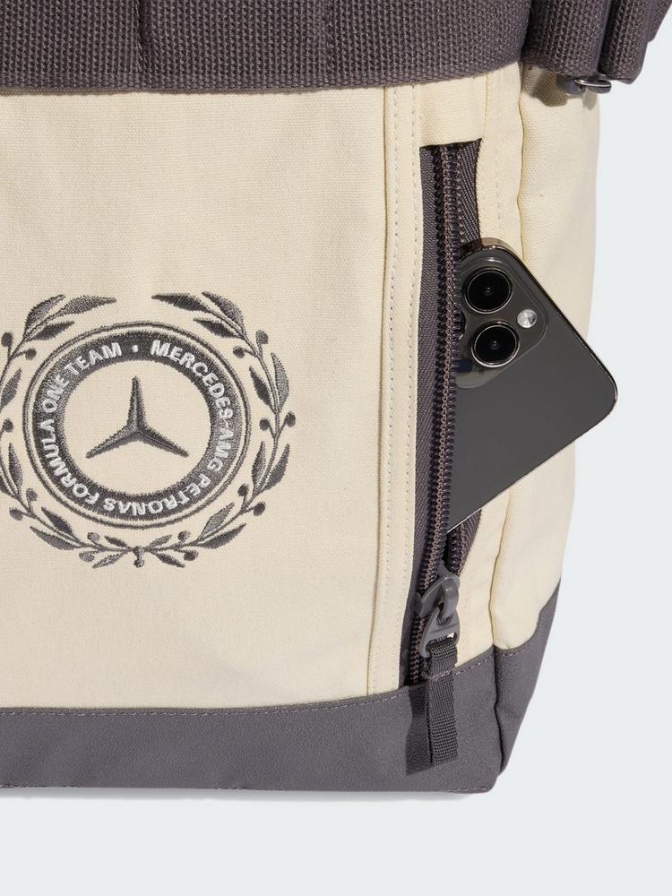 adidas adidas Mercedes - AMG Petronas Formula 1 Team Umh&auml;ngetasche - Off White / Granite - 2 | SportScheck