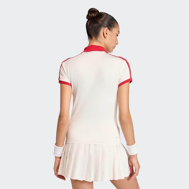 adidas adidas TENNIS CLASSICS POLOSHIRT Tennis Polo Damen - Chalk White - 1 | SportScheck
