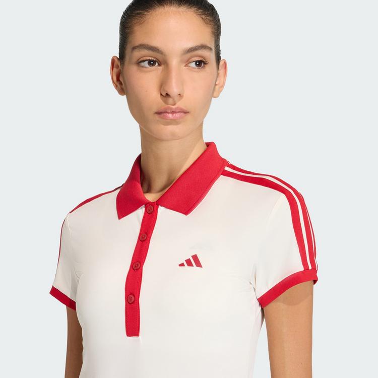 adidas adidas TENNIS CLASSICS POLOSHIRT Tennis Polo Damen - Chalk White - 1 | SportScheck