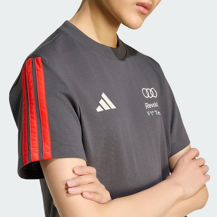 adidas adidas AUDI REVOLUT F1 TEAM DNA T-SHIRT Funktionstop Damen - Utility Black - 0 | SportScheck