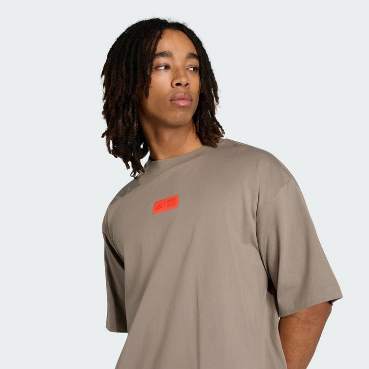 adidas adidas Funktionsshirt Herren - Simple Brown / Hi-Res Red - 1 | SportScheck