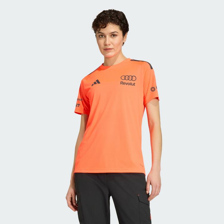 adidas adidas AUDI&nbsp;REVOLUT&nbsp;F1&nbsp;TEAM&nbsp;SET&nbsp;UP&nbsp;T-SHIRT Funktionstop Damen - App Solar Red - 0 | SportScheck