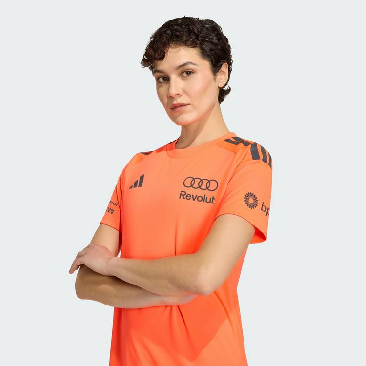 adidas adidas AUDI&nbsp;REVOLUT&nbsp;F1&nbsp;TEAM&nbsp;SET&nbsp;UP&nbsp;T-SHIRT Funktionstop Damen - App Solar Red - 0 | SportScheck