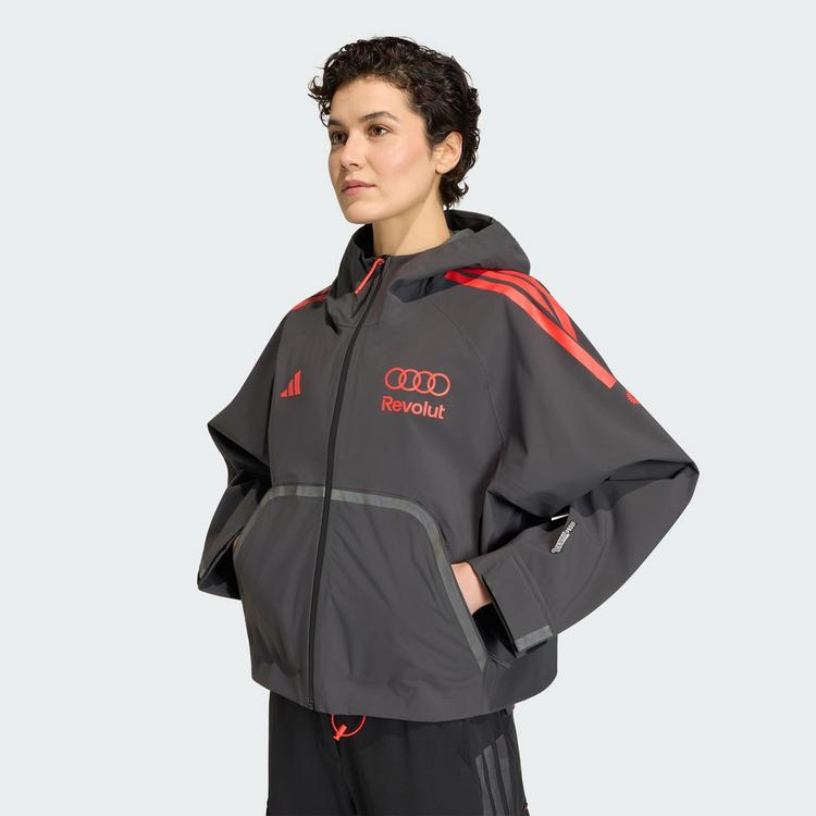 adidas adidas Fahrradjacke Damen - Utility Black / Hi-Res Red - 0 | SportScheck