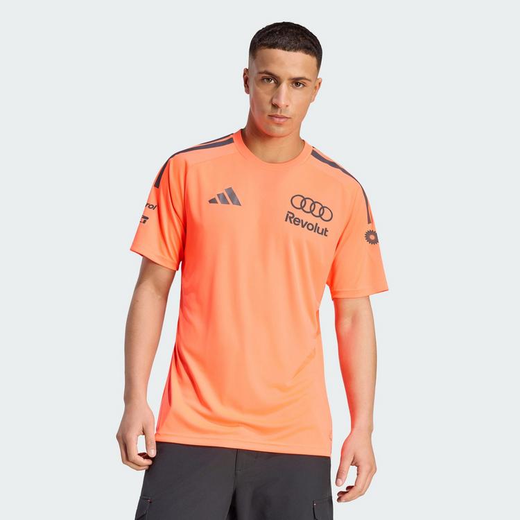 adidas adidas AUDI REVOLUT F1 TEAM SET UP T-SHIRT Funktionstop Herren - App Solar Red - 0 | SportScheck