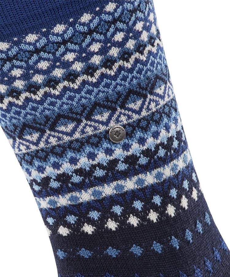 Burlington Burlington Ancient Fair Isle Socken Herren - royal blue (6051) - 1 | SportScheck