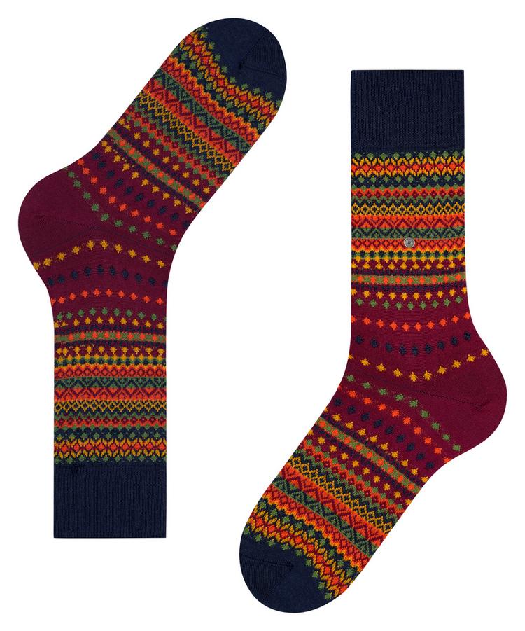 Burlington Burlington Ancient Fair Isle Socken Herren - marine (6120) - 2 | SportScheck