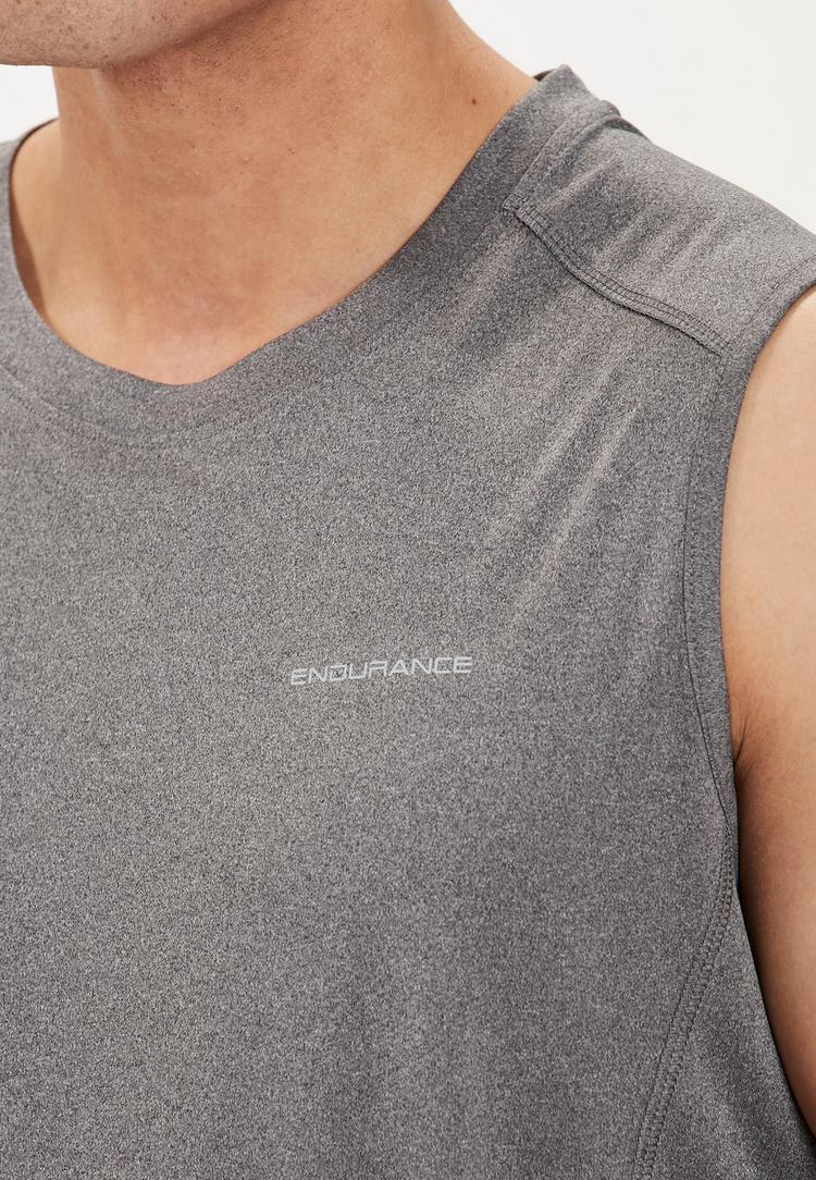 Endurance Endurance Landeer Tanktop Herren - 1011 Dark Grey Melange - 3 | SportScheck