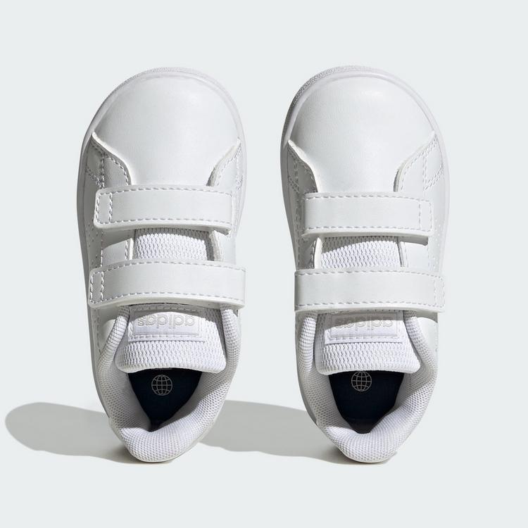 adidas adidas Advantage Lifestyle Court Two Sneaker Kinder - Cloud White / Cloud White / Grey One - 1 | SportScheck