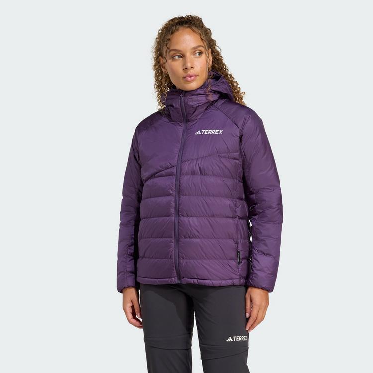 adidas adidas Terrex Xperior CLIMAWARM+ Daunenjacke, Daunenjacke Damen - Aurora Plum - 0 | SportScheck