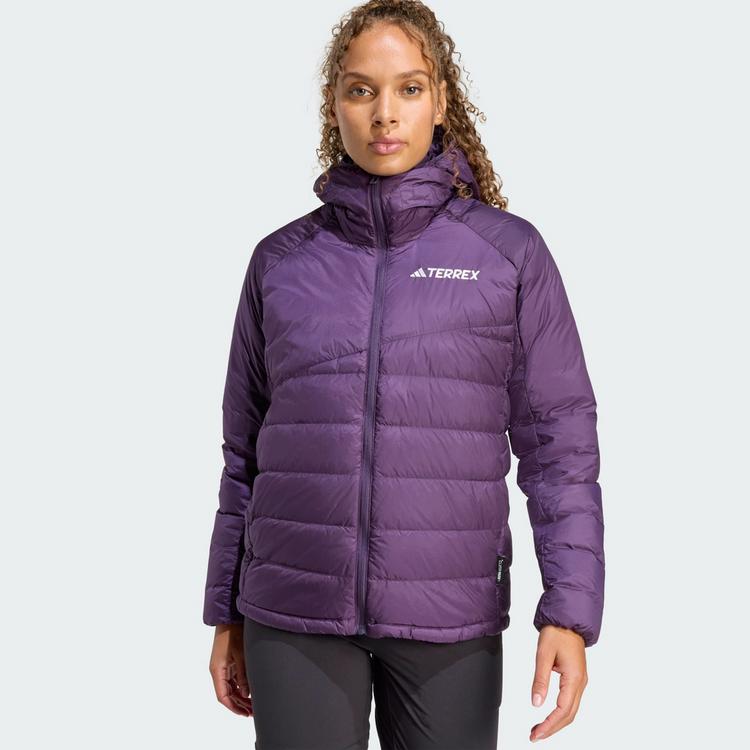 adidas adidas Terrex Xperior CLIMAWARM+ Daunenjacke, Daunenjacke Damen - Aurora Plum - 0 | SportScheck