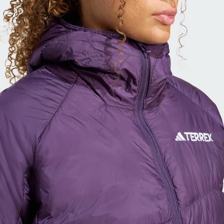 adidas adidas Terrex Xperior CLIMAWARM+ Daunenjacke, Daunenjacke Damen - Aurora Plum - 1 | SportScheck