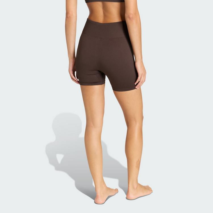 adidas adidas Workout Essentials leggings, gestrickt, Tights Damen - Aurora Coffee - 1 | SportScheck