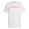adidas Inter Miami CF Trikot Funktionsshirt Herren - White / Bliss Pink