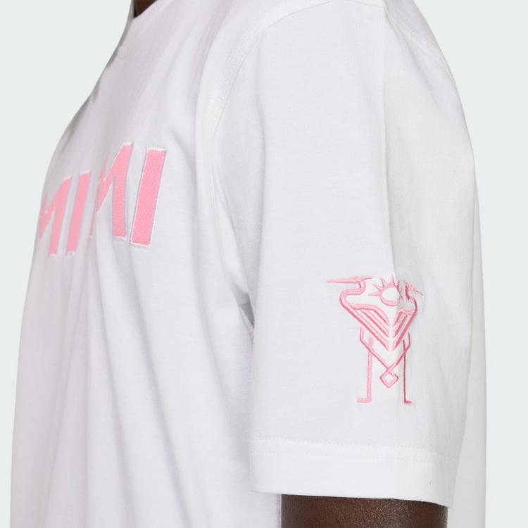 adidas adidas Inter Miami CF Trikot Funktionsshirt Herren - White / Bliss Pink - 1 | SportScheck