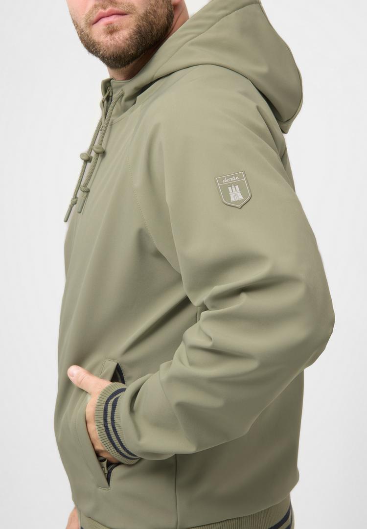 Derbe Derbe Helgoby Softshelljacke Herren - tea_tea - 0 | SportScheck