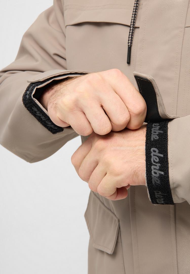 Derbe Derbe Phoeby dog Funktionsjacke Herren - cobblestone_jet black - 2 | SportScheck