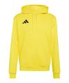 adidas Entrada 26 Hoody Funktionssweatshirt Herren - gelbschwarz