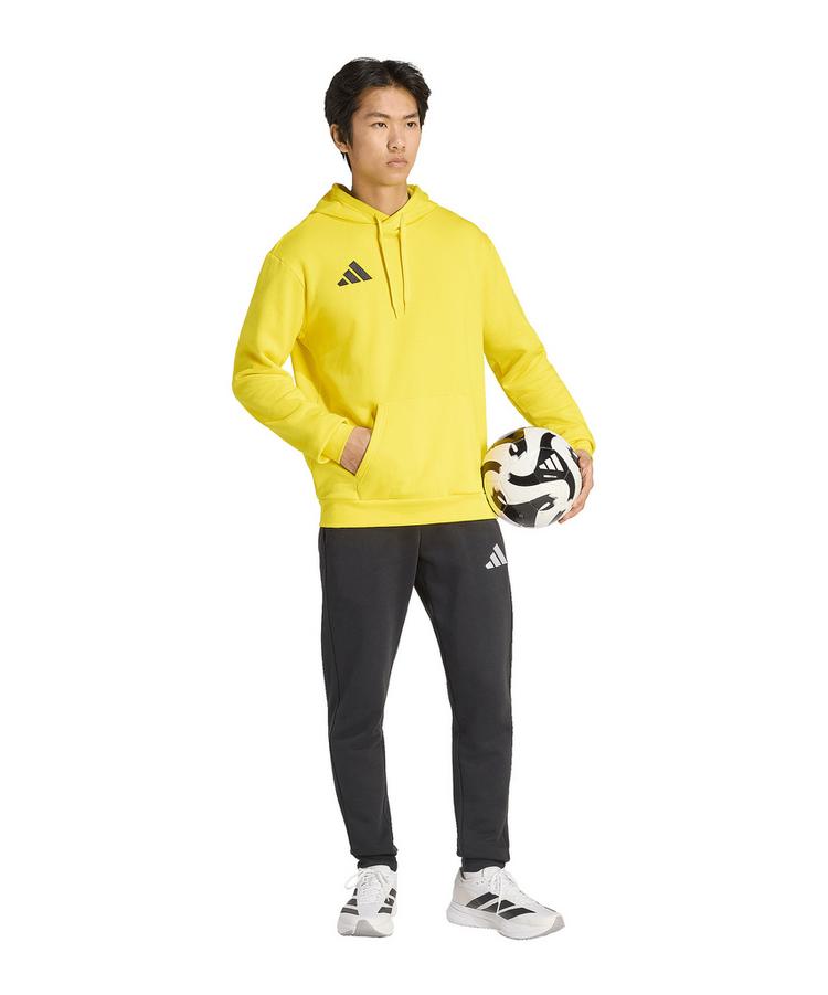 adidas adidas Entrada 26 Hoody Funktionssweatshirt Herren - gelbschwarz - 1 | SportScheck