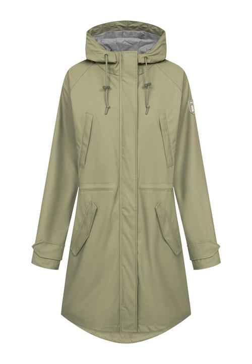Derbe W-01-PU-Friese_Tildaby_oxford Regenmantel Damen