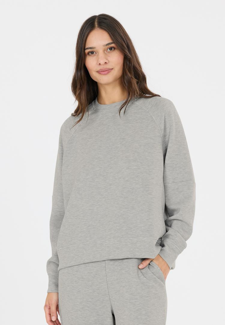 Athlecia Athlecia Jacey Sweatshirt Damen - 1005 Light Grey Melange - 1 | SportScheck
