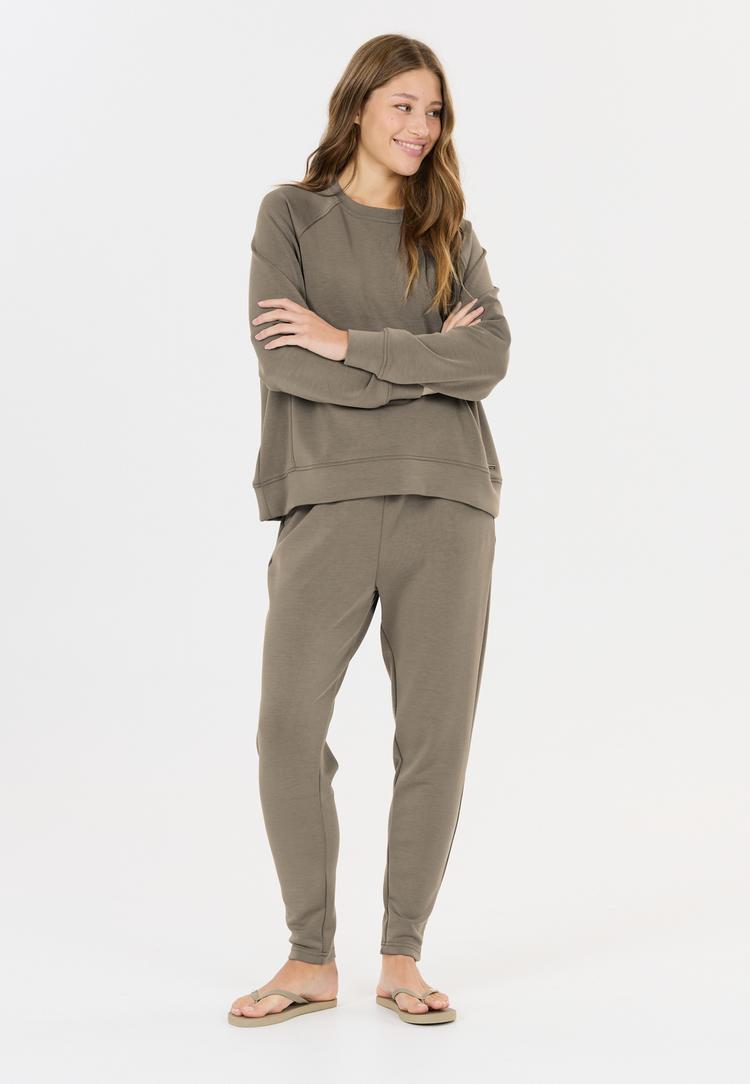 Athlecia Athlecia Jacey Sweatshirt Damen - 1292 Greige - 0 | SportScheck