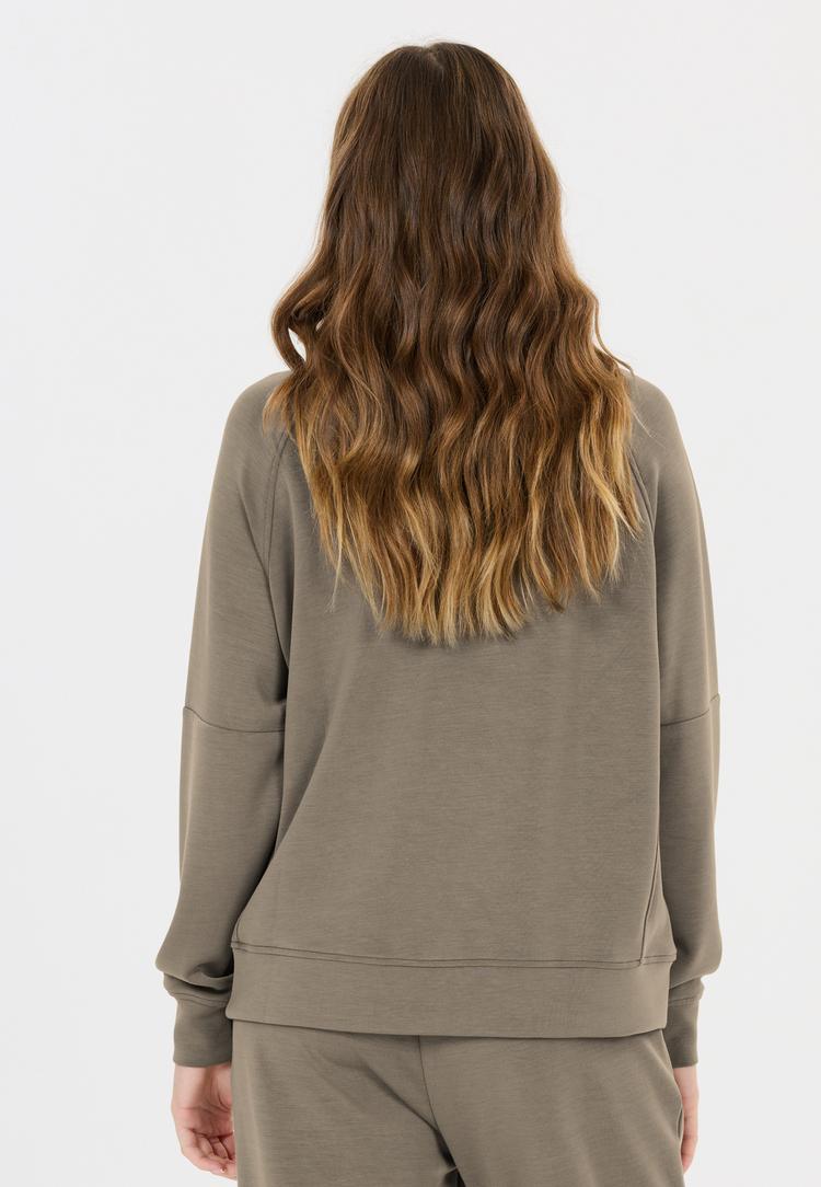 Athlecia Athlecia Jacey Sweatshirt Damen - 1292 Greige - 3 | SportScheck