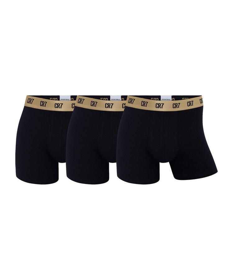 CR7 - Cristiano Ronaldo CR7 - Cristiano Ronaldo Boxershort Unterhose Herren - schwarzschwarzgold - 0 | SportScheck