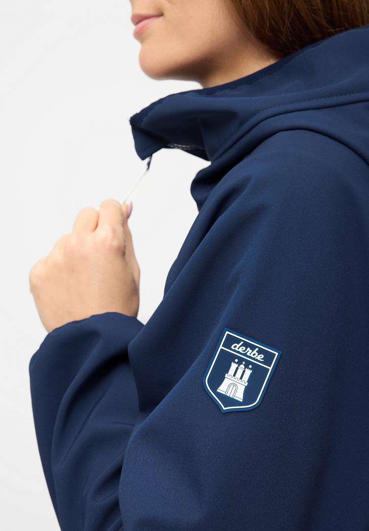 Derbe Derbe Peutby Softshelljacke Damen - navy peony_navy peony - 0 | SportScheck