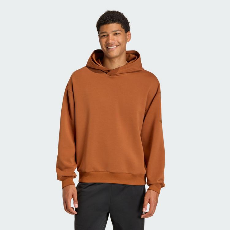 adidas adidas Soft Lux Hoodie Hoodie Herren - Dusky Bronze - 0 | SportScheck