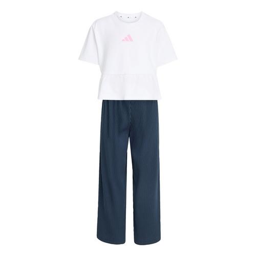 adidas SEASONALS SWEAT RUFFLES SET Trainingsanzug Kinder