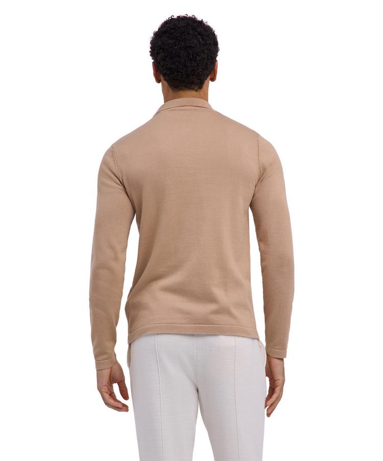 Falke Falke Cotton Polo LS Poloshirt Herren - sesame (4390) - 0 | SportScheck