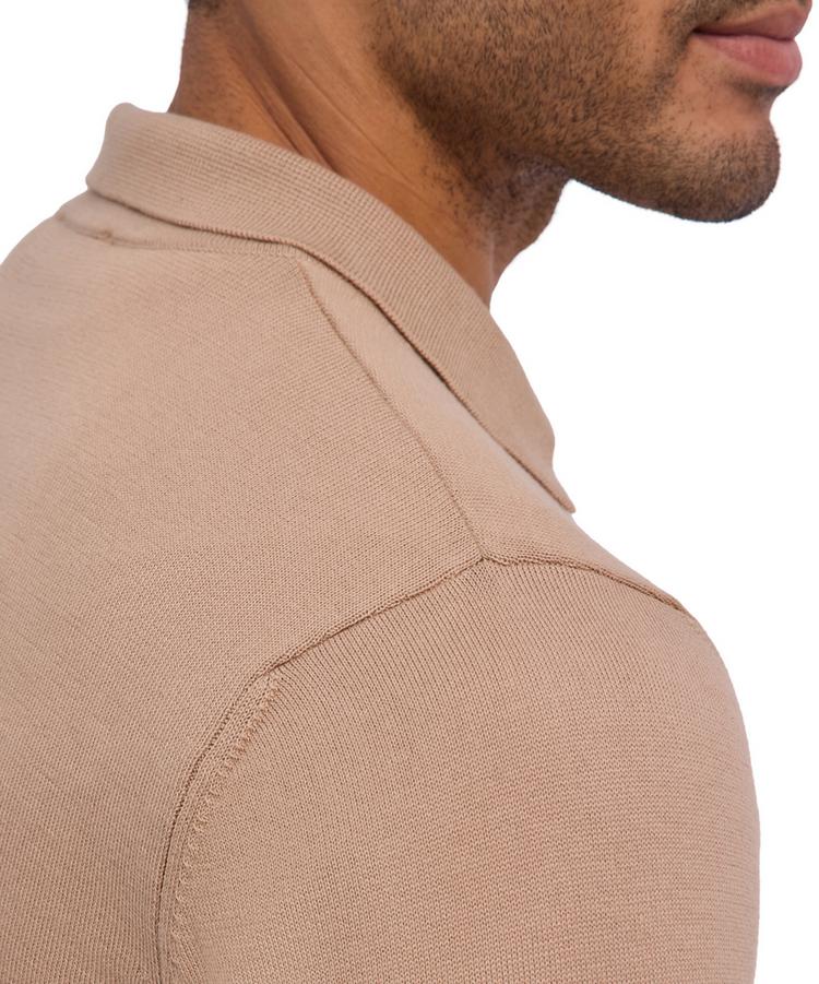 Falke Falke Cotton Polo LS Poloshirt Herren - sesame (4390) - 2 | SportScheck