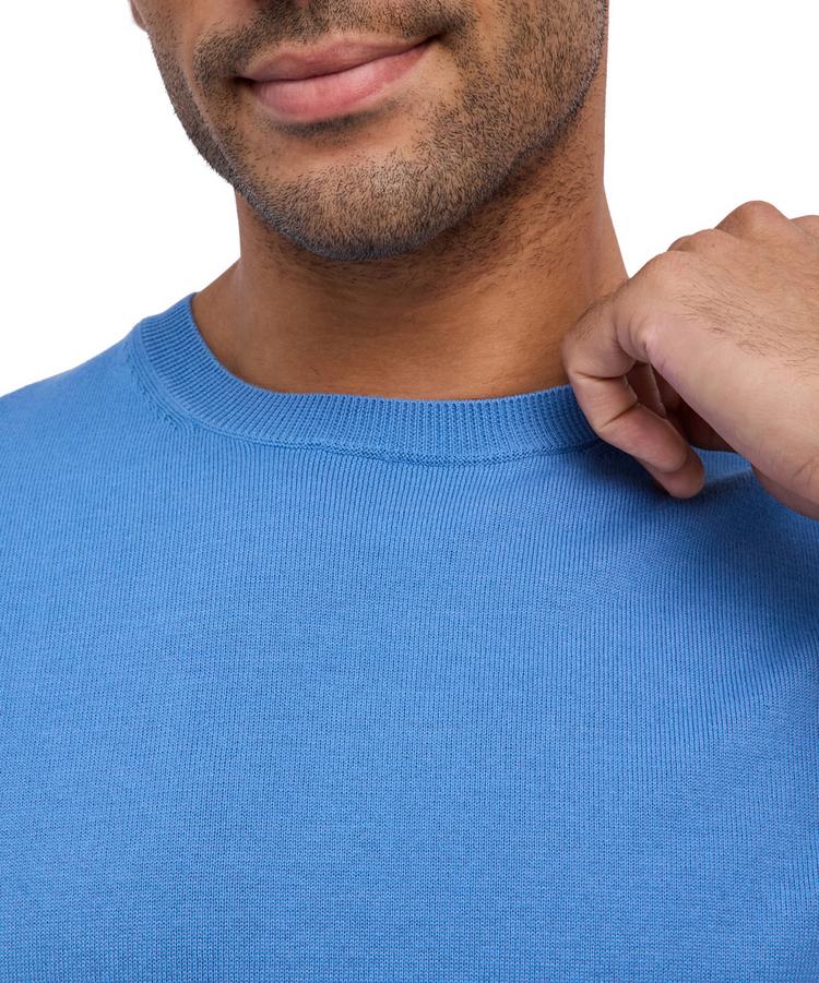 Falke Falke Cotton T-Shirt T-Shirt Herren - azure (6280) - 1 | SportScheck