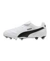 PUMA King Liga FG/AG Wei&szlig; Fu&szlig;ballschuhe - weissschwarz