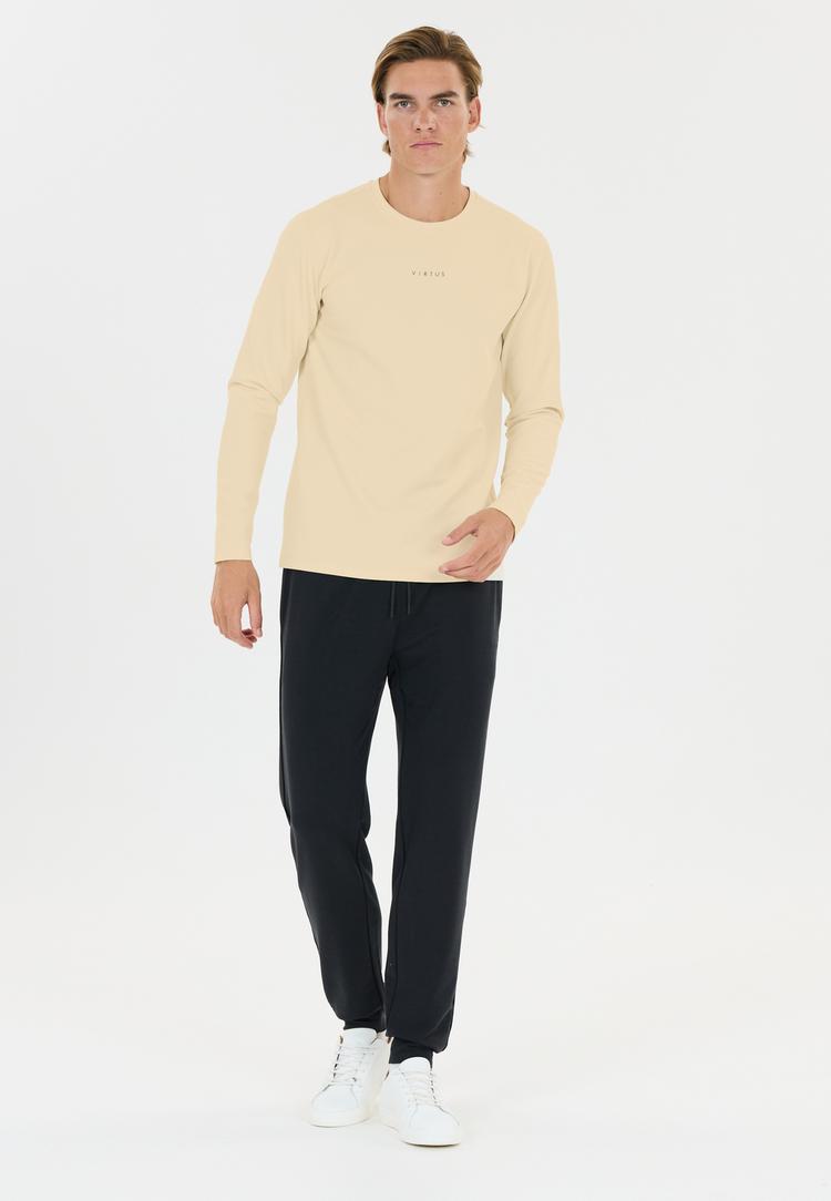Virtus Virtus Dalkota Langarmshirt Herren - 1310 Almond Milk - 0 | SportScheck