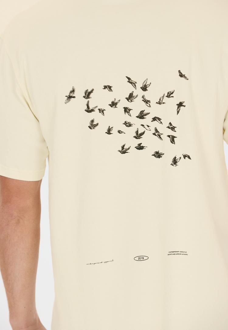 Virtus Virtus Brody Printshirt Herren - 1115 Egret - 2 | SportScheck