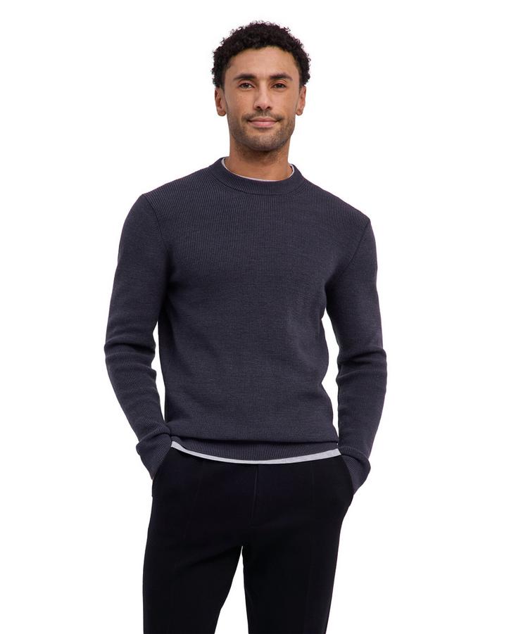 Falke Falke Half Cardigan Crew Neck Strickpullover Herren - asphalt mel. (3182) - 0 | SportScheck