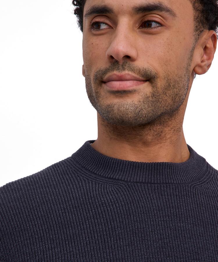 Falke Falke Half Cardigan Crew Neck Strickpullover Herren - asphalt mel. (3182) - 2 | SportScheck