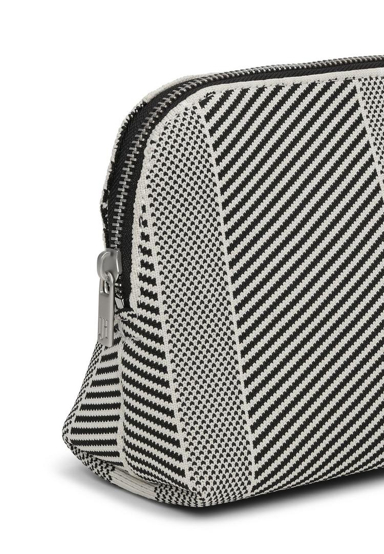 Ilse Jacobsen Ilse Jacobsen KNITTY02 Kulturbeutel Damen - Milk Creme Black - 0 | SportScheck