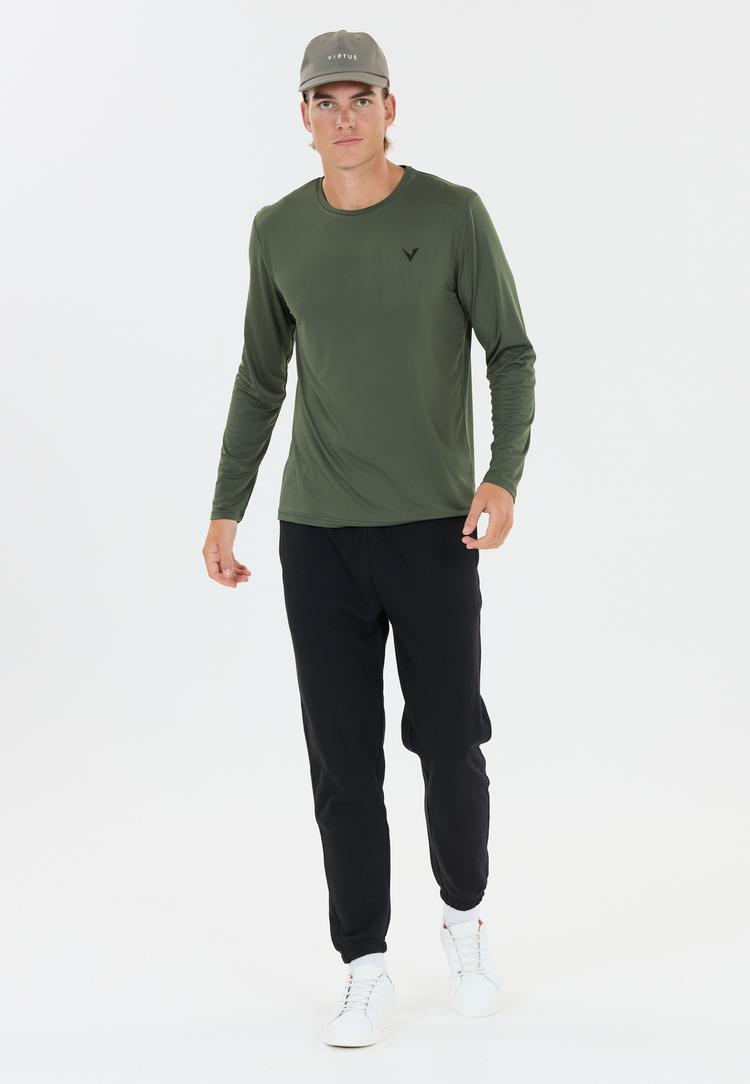 Virtus Virtus Roger V3 Langarmshirt Herren - 3210 Pine - 0 | SportScheck