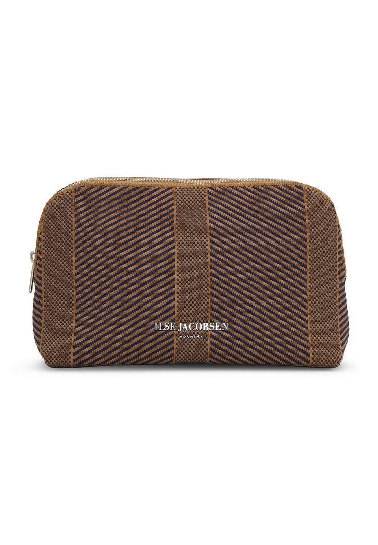 Ilse Jacobsen Ilse Jacobsen KNITTY02 Kulturbeutel Damen - Dark Indigo Buckthorn Brown - 0 | SportScheck