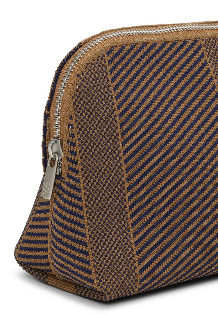 Ilse Jacobsen Ilse Jacobsen KNITTY02 Kulturbeutel Damen - Dark Indigo Buckthorn Brown - 0 | SportScheck